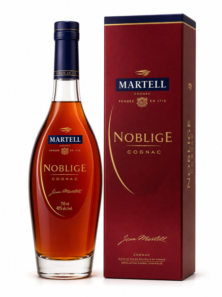 Martell Noblige Cognac – 700ml - Jakarta Liquor Martell Noblige Cognac 700ml bottle and box